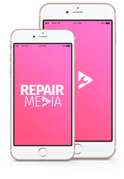 RepairMedia Mobile Phone App